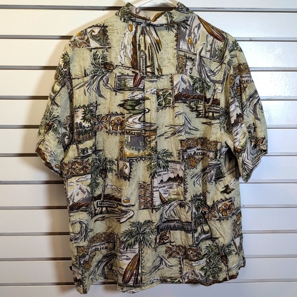 RARE Toes on Nose Microsoft Hawaiian Shirt Size Large EUC - Picture 4 of 11